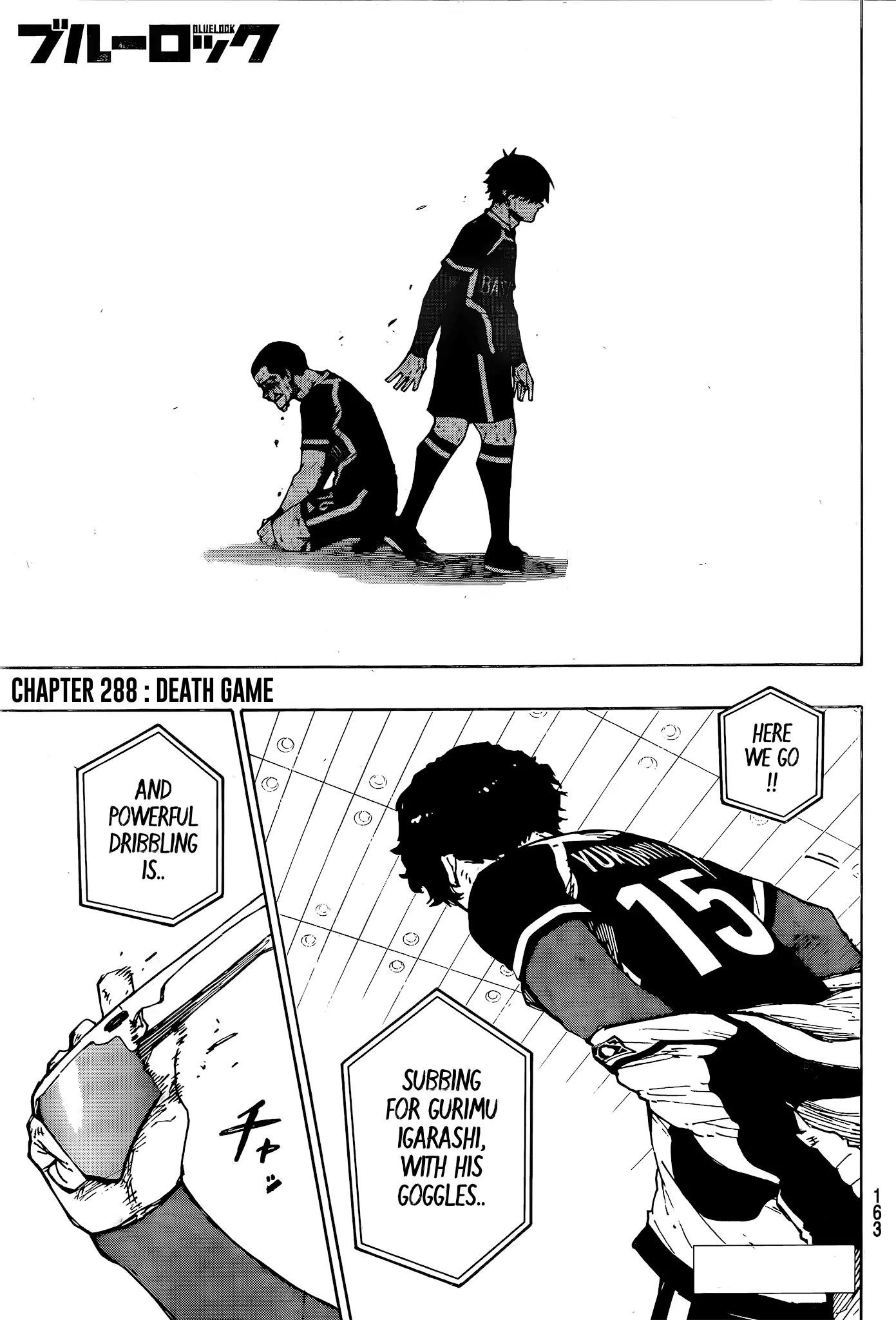 Blue Lock Chapter 288 page 2