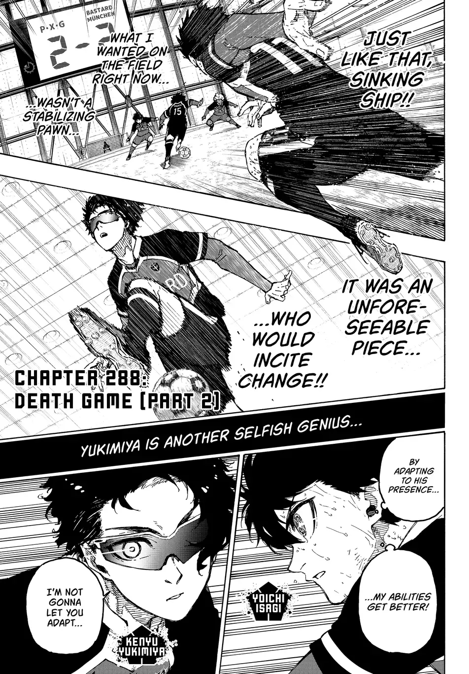 Blue Lock Chapter 288.5 page 2