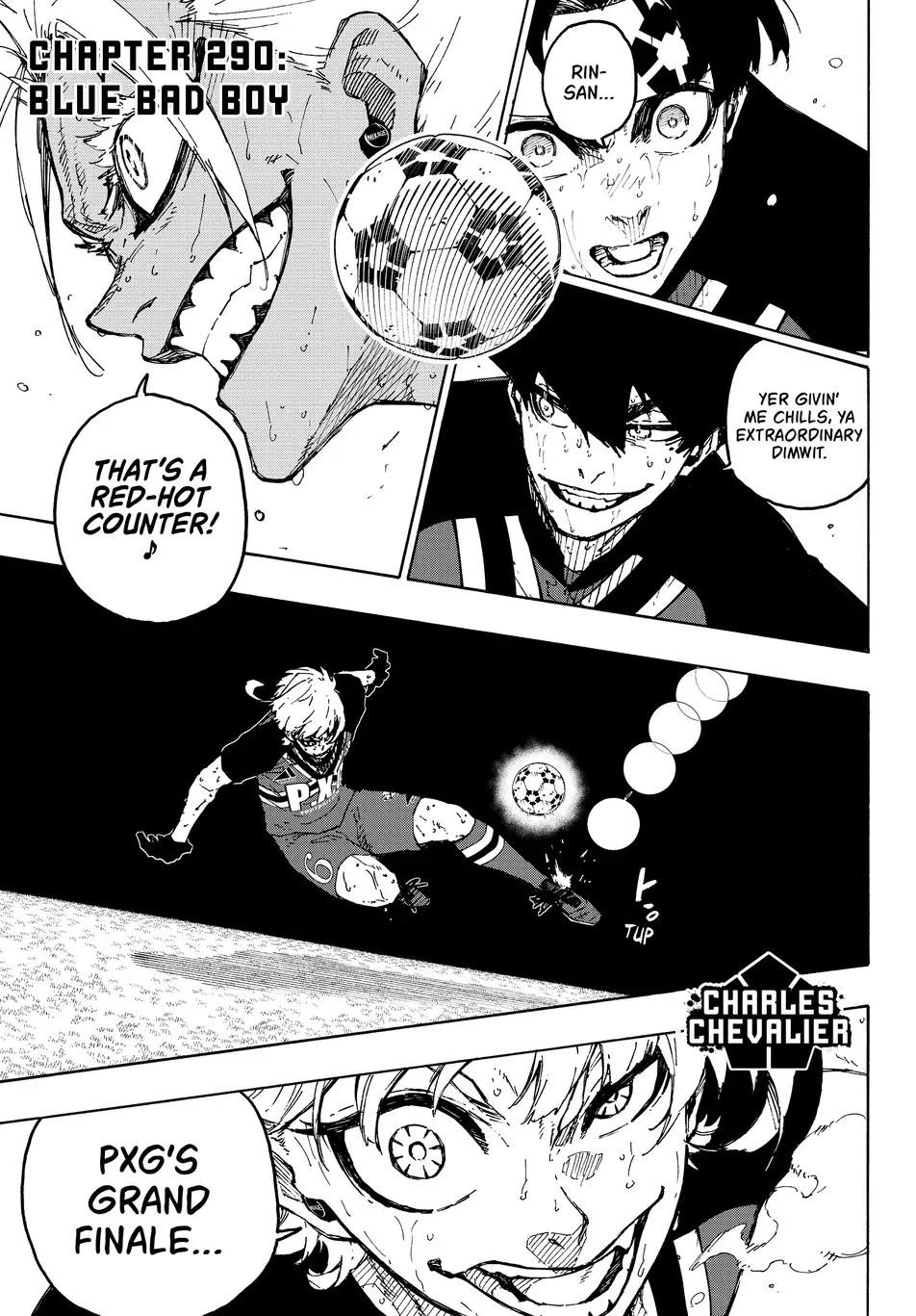 Blue Lock Chapter 290 page 2