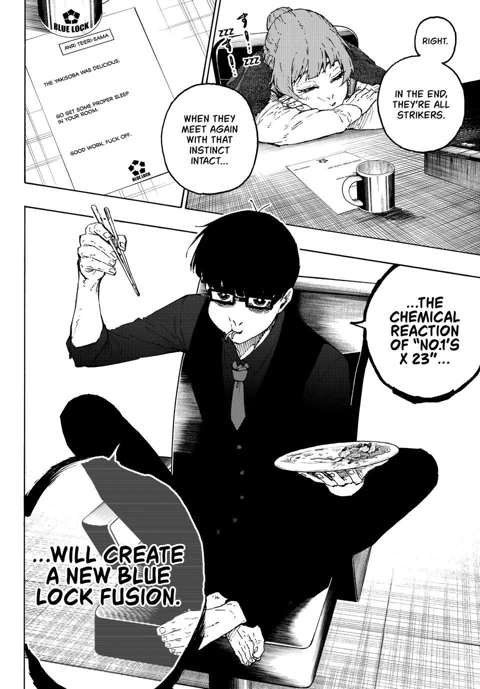 Blue Lock Chapter 305 page 21