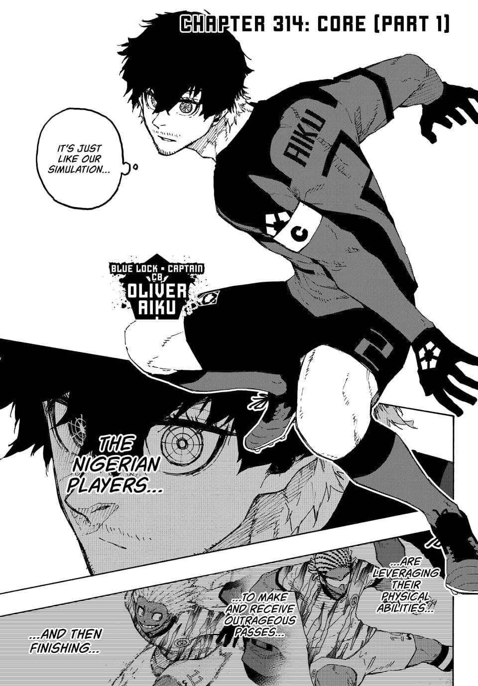 Blue Lock Chapter 314.1 page 2