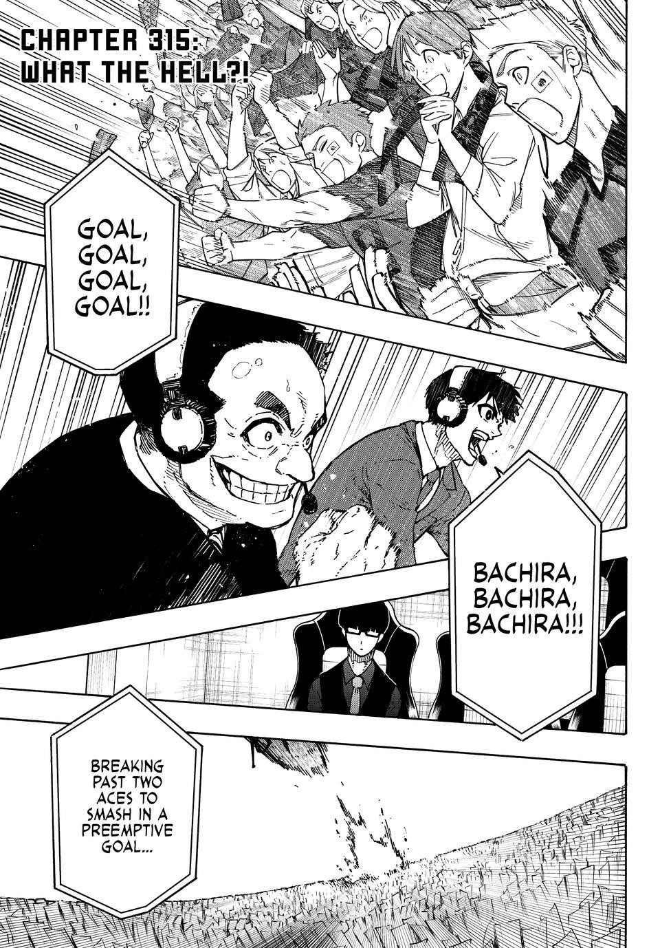 Blue Lock Chapter 315 page 2