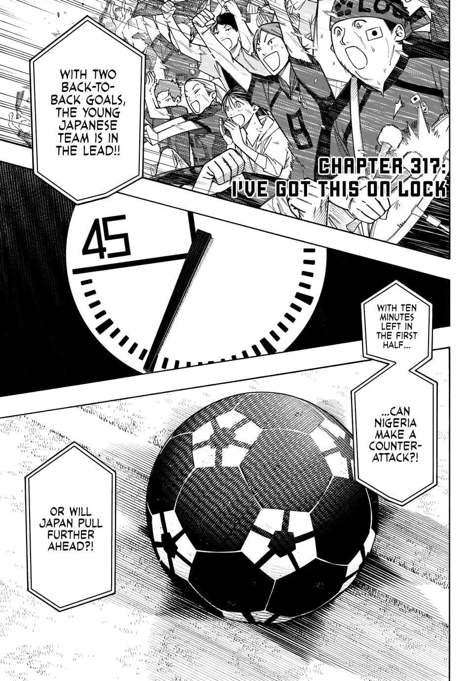 Blue Lock Chapter 317 page 2