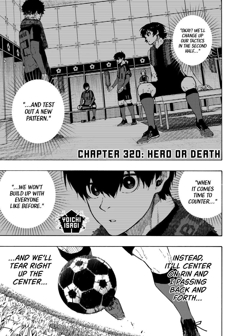 Blue Lock Chapter 320 page 2