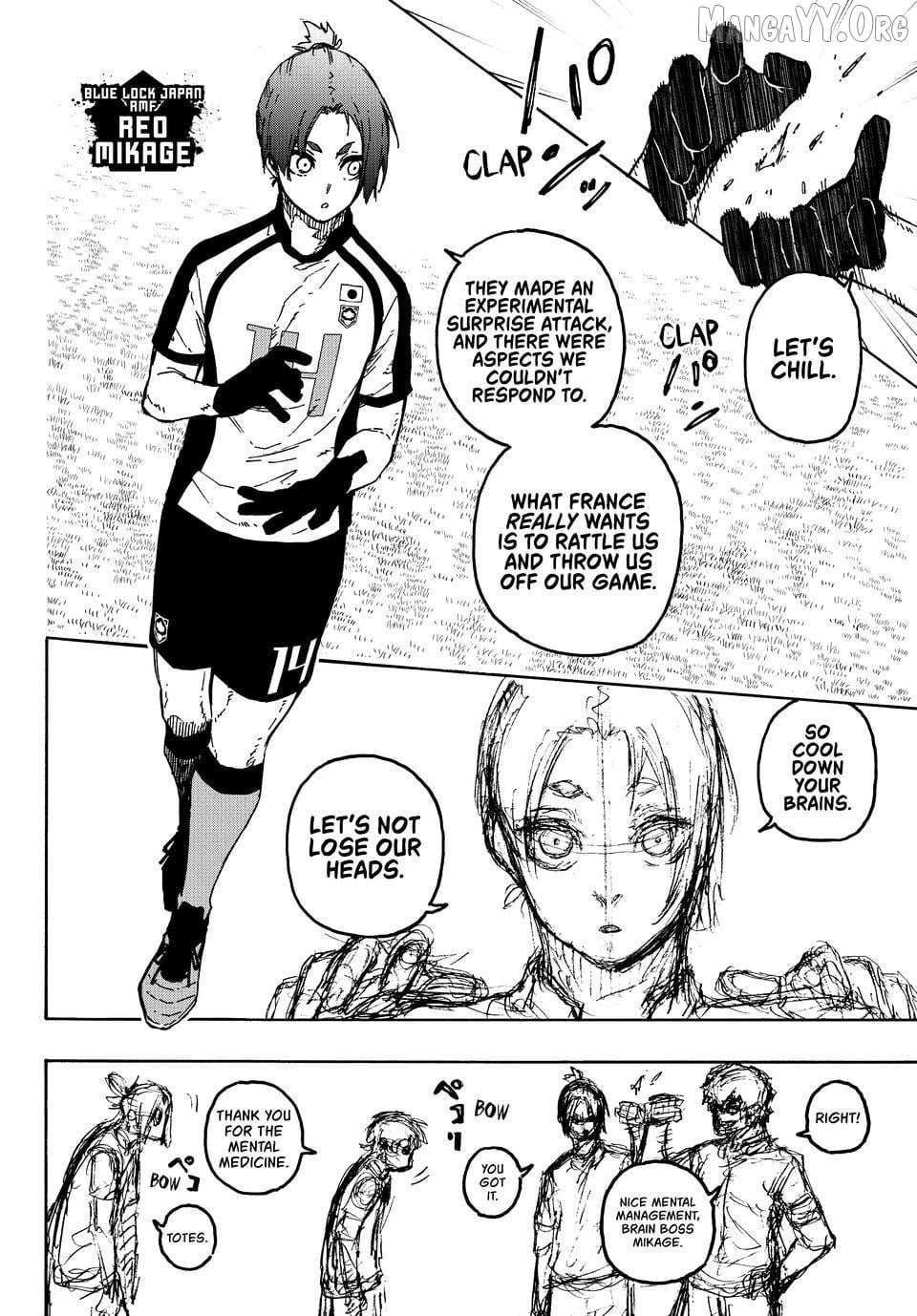 Blue Lock Chapter 331 page 6