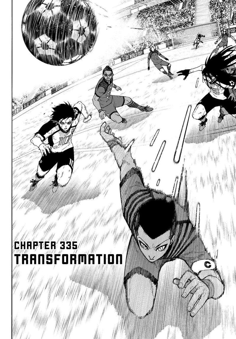 Blue Lock Chapter 335 page 2