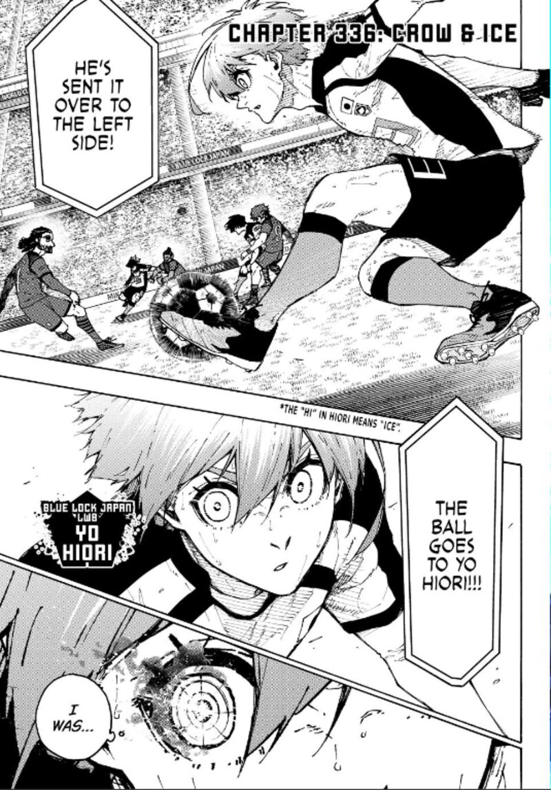 Blue Lock Chapter 336 page 1