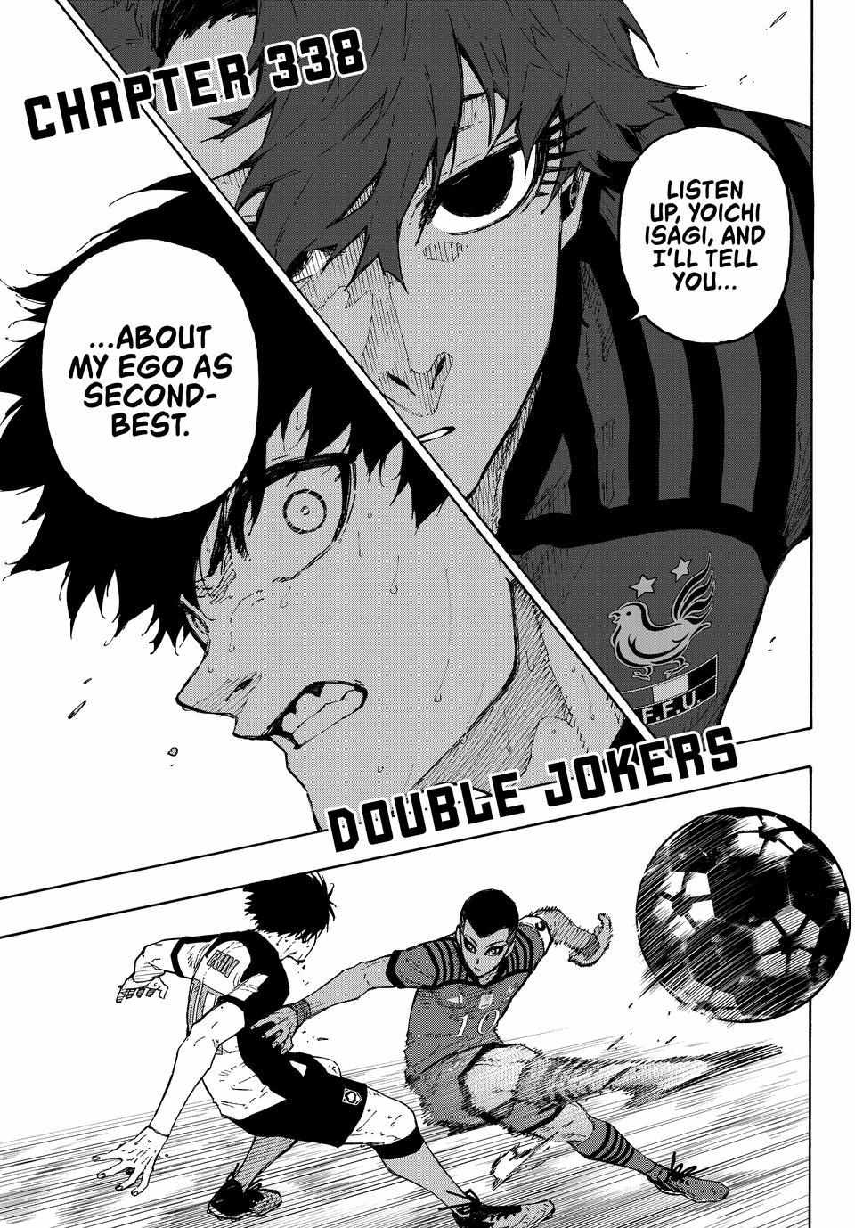 Blue Lock Chapter 338 page 1