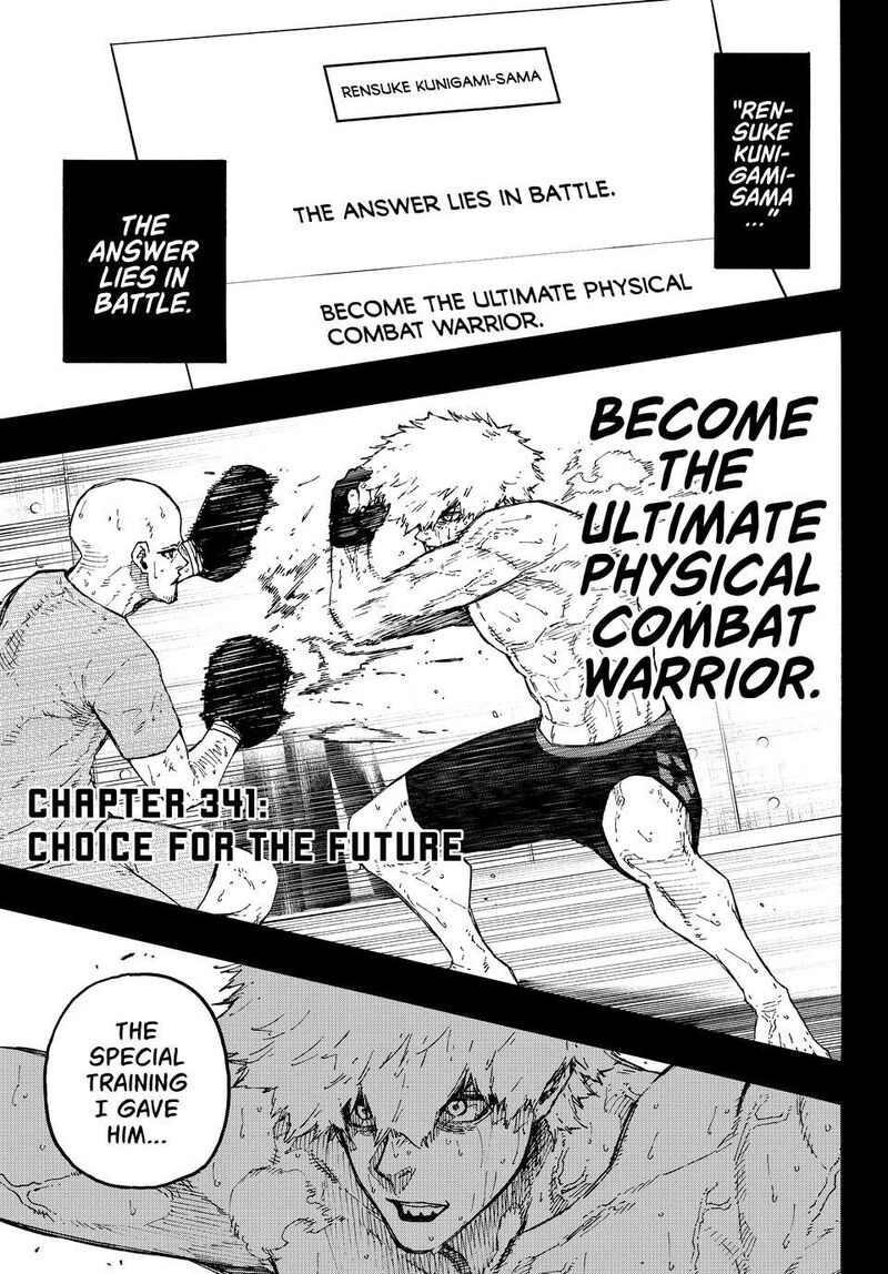 Blue Lock Chapter 341 page 1