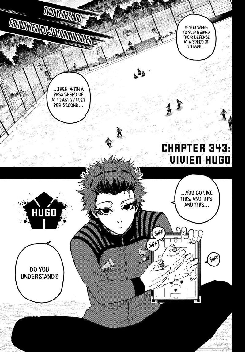 Blue Lock Chapter 343 page 1