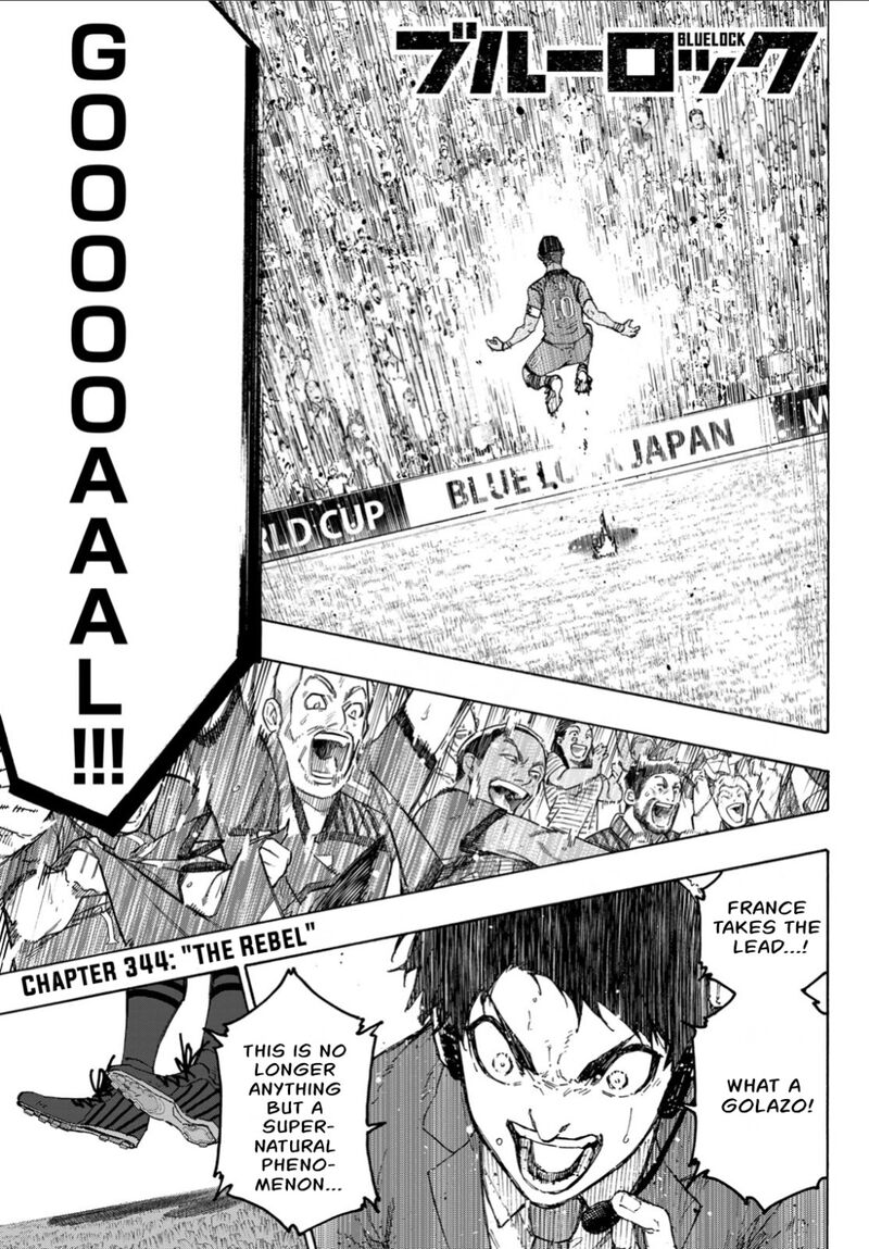 Blue Lock Chapter 344 page 1