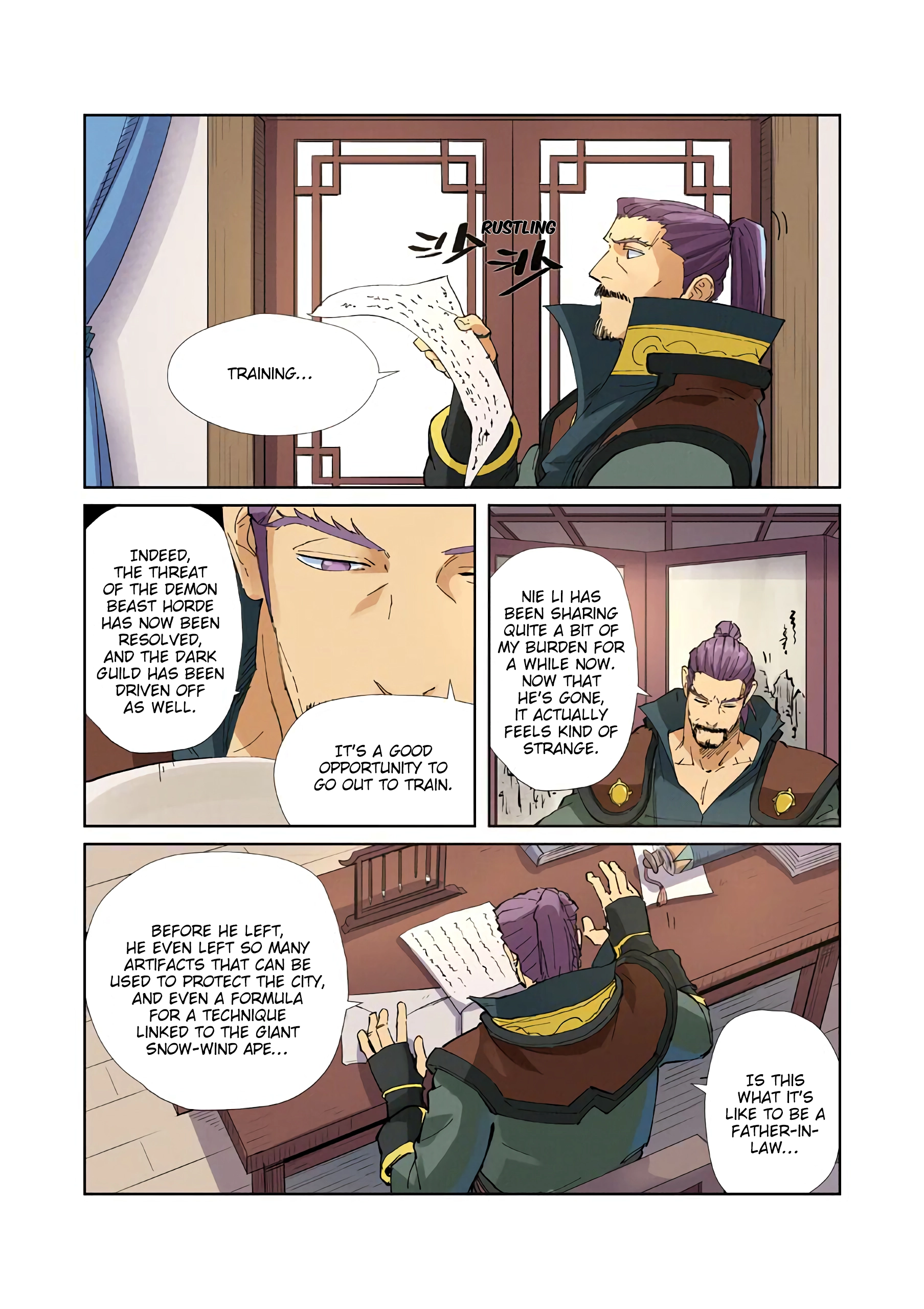 Tales of Demons and Gods Chapter 215 page 4