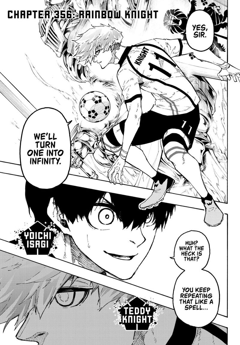 Blue Lock Chapter 356 page 1