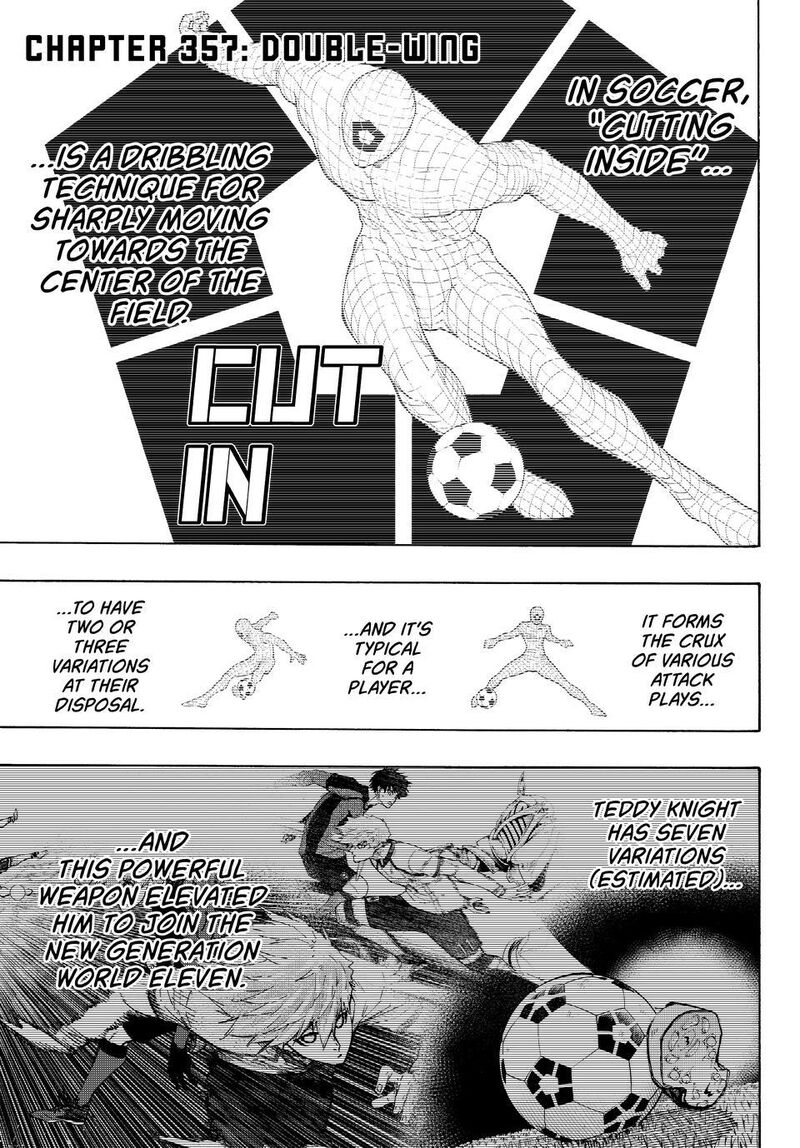 Blue Lock Chapter 357 page 1