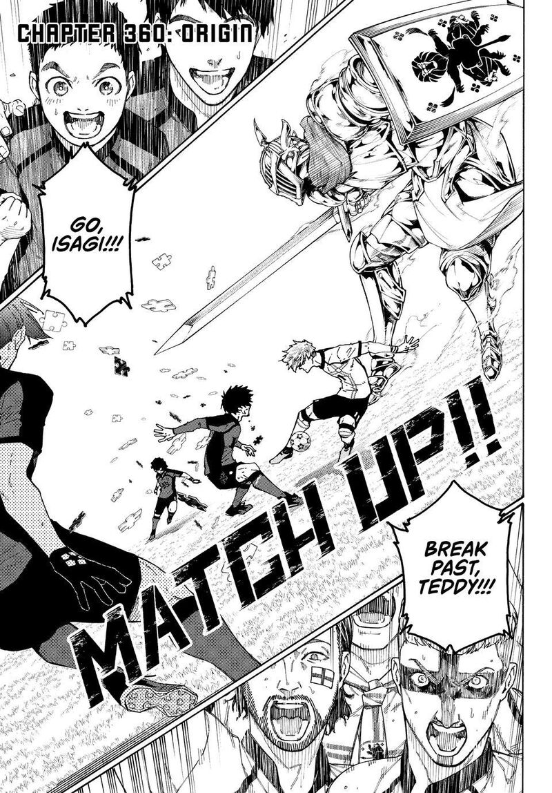 Blue Lock Chapter 360 page 1