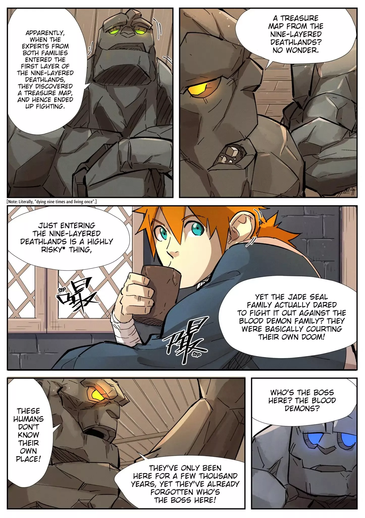 Tales of Demons and Gods Chapter 230.5 page 11