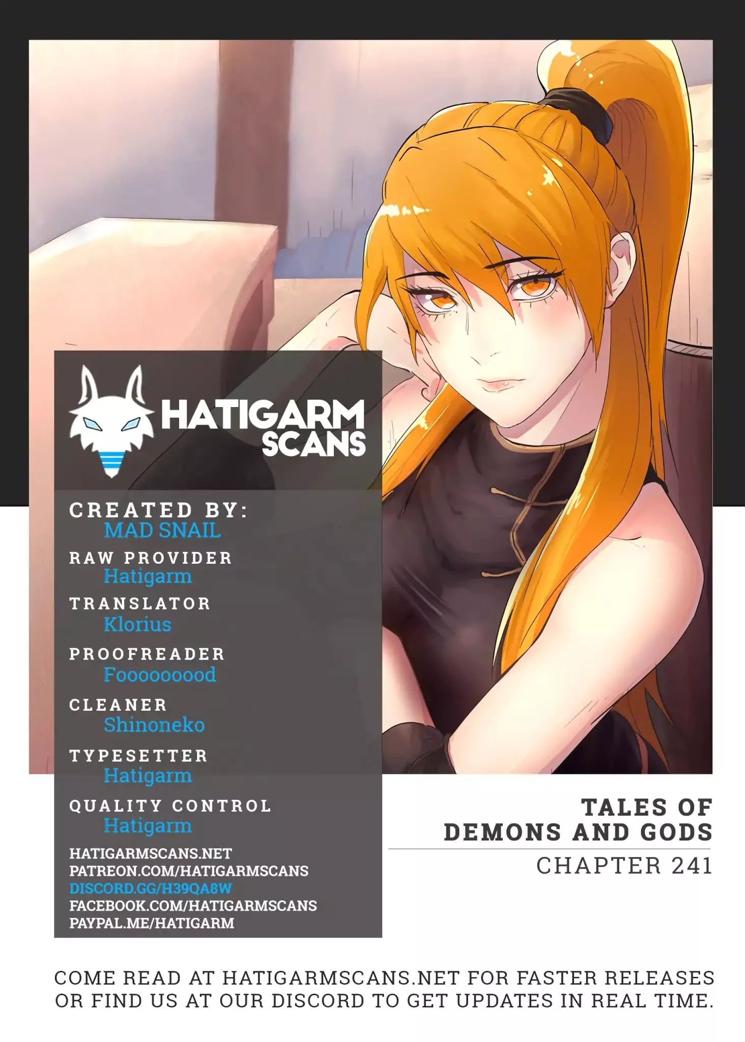 Tales of Demons and Gods Chapter 241 page 1