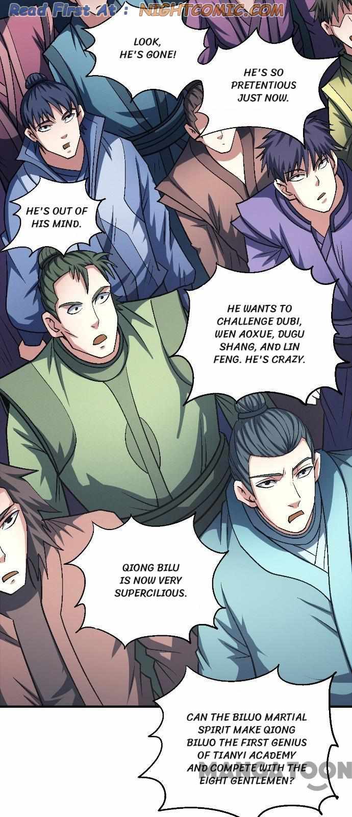 God of Martial Arts (Original Translation) Chapter 413 page 1