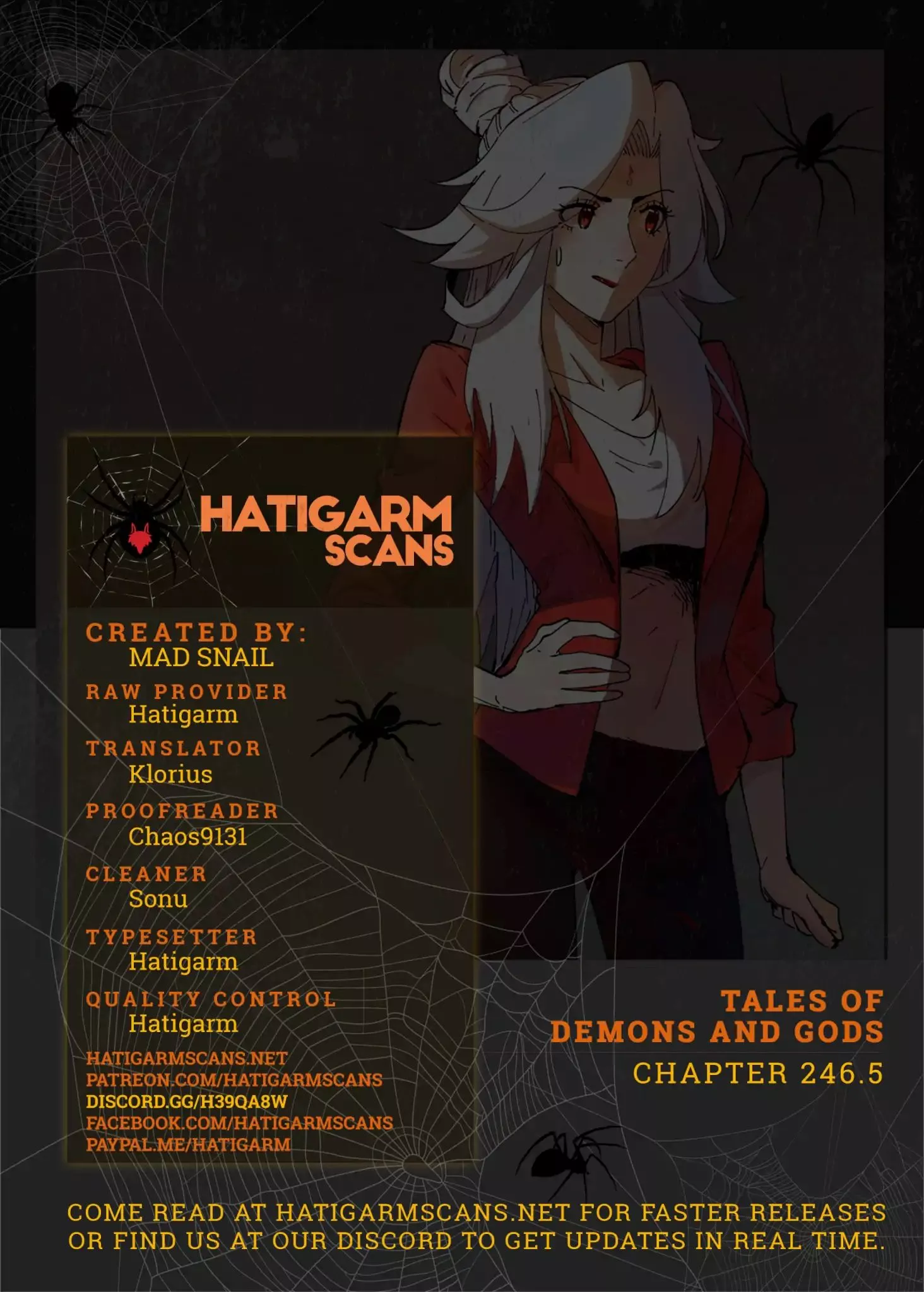 Tales of Demons and Gods Chapter 246.5 page 1