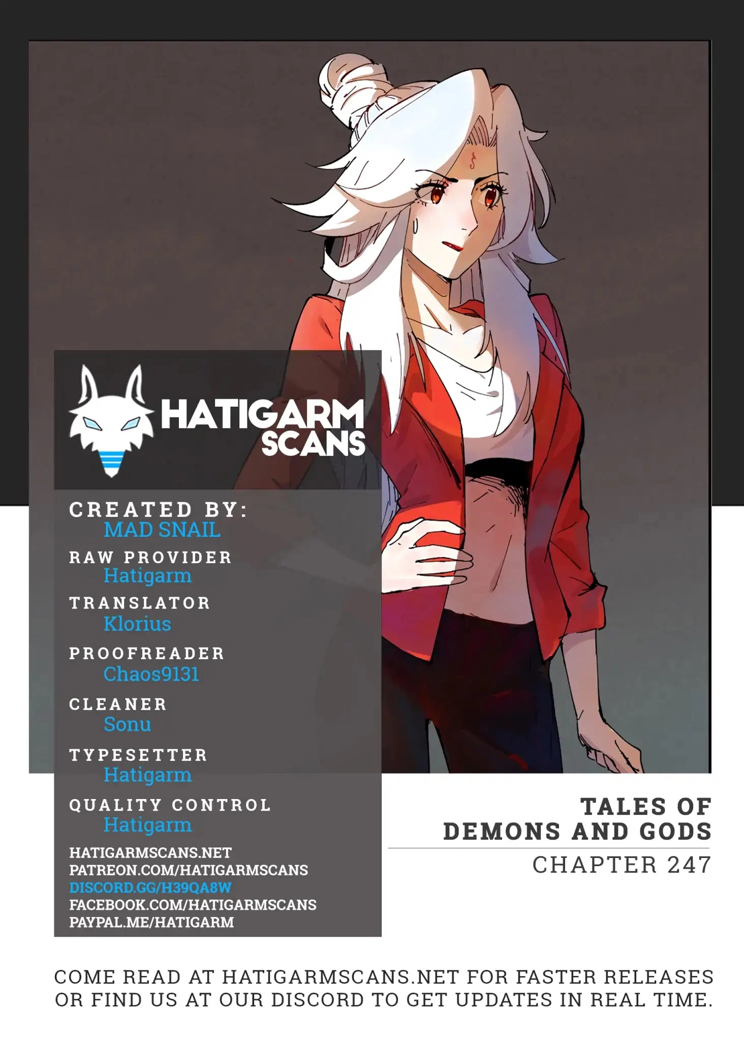 Tales of Demons and Gods Chapter 247 page 1
