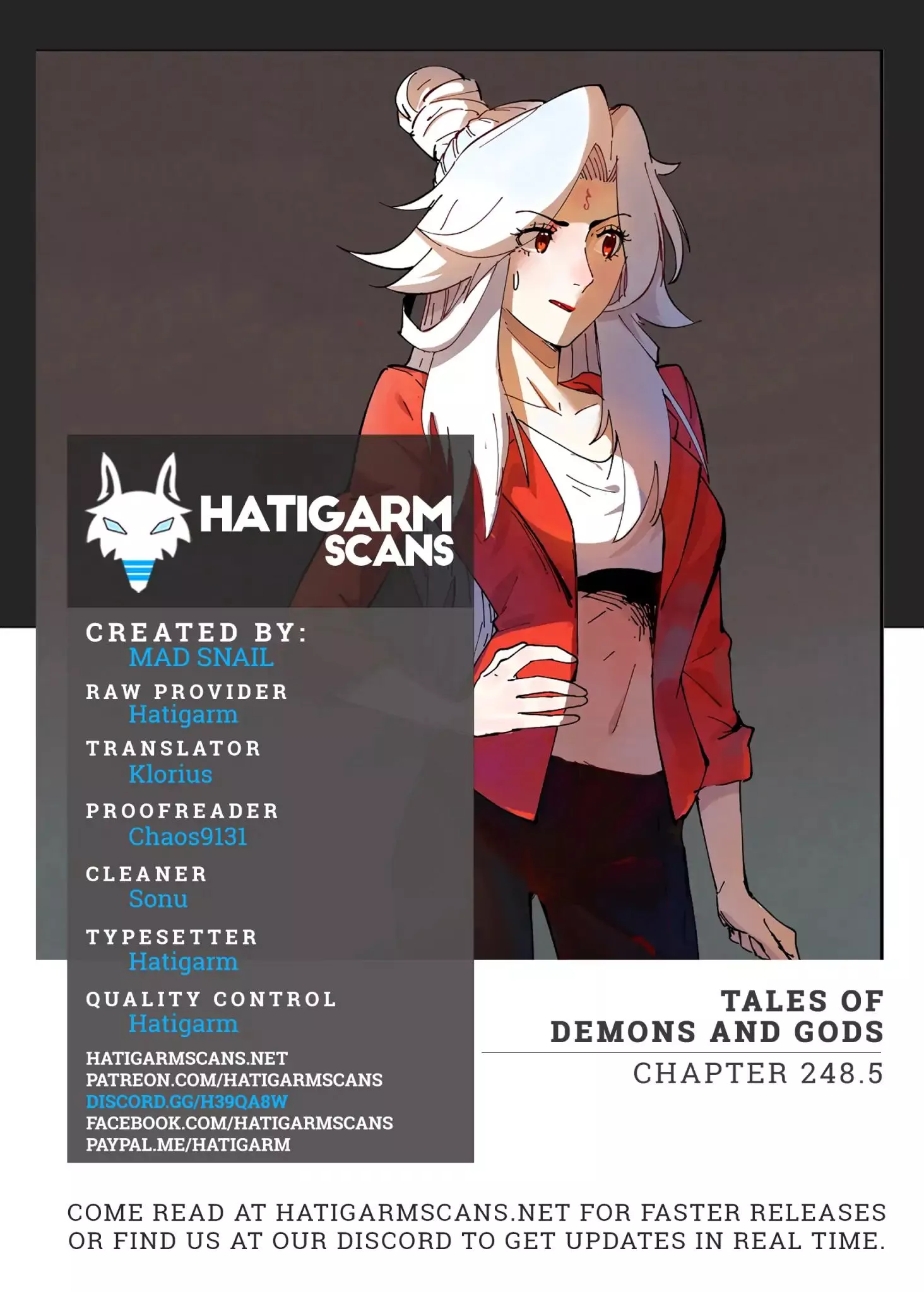 Tales of Demons and Gods Chapter 248.5 page 1