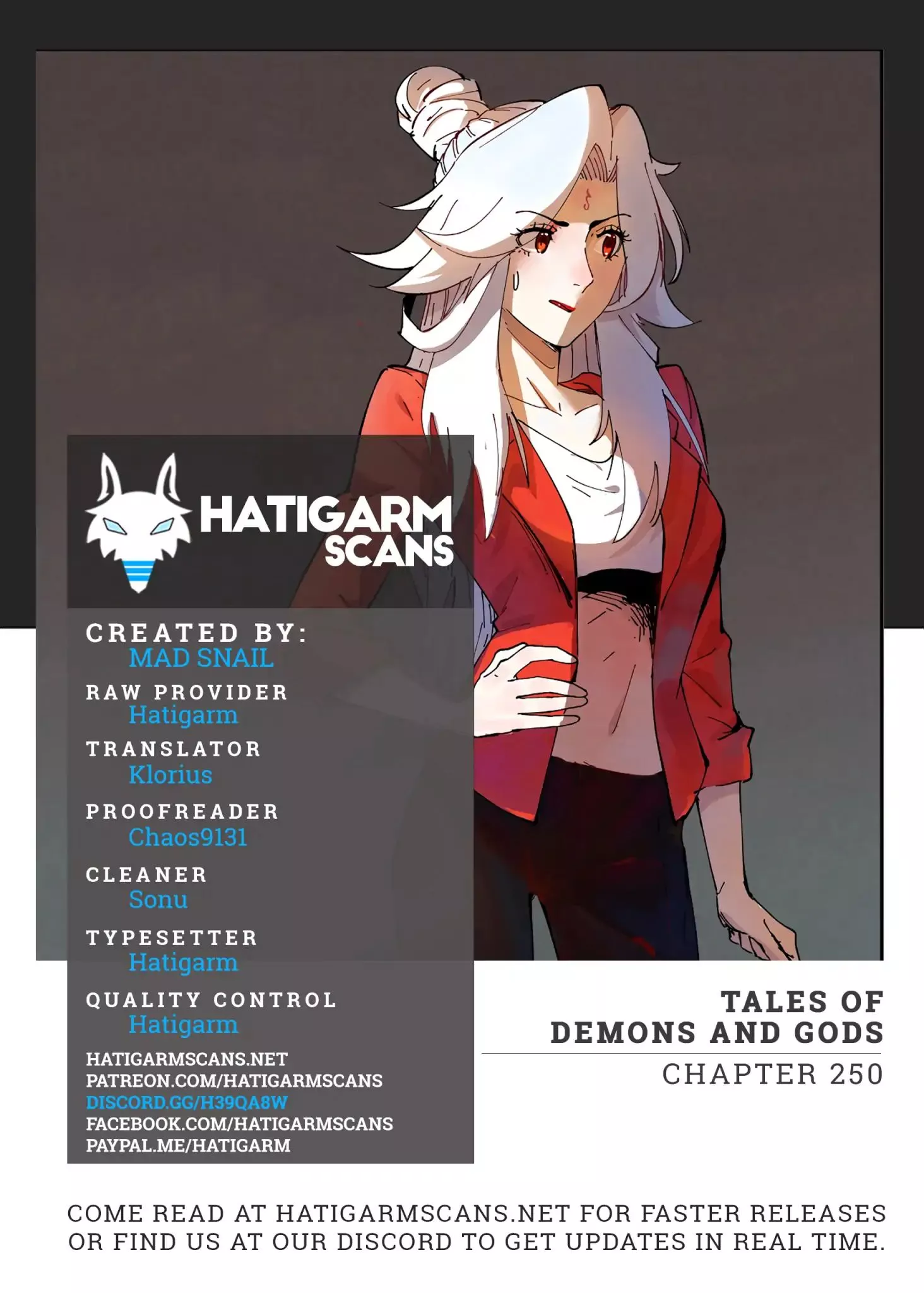 Tales of Demons and Gods Chapter 250 page 1
