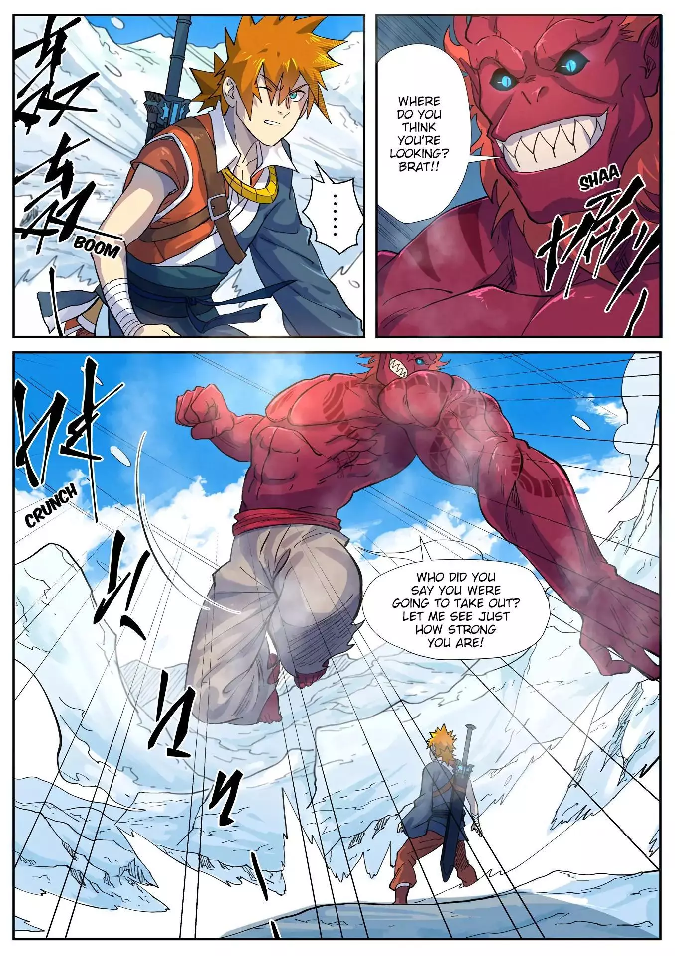 Tales of Demons and Gods Chapter 250.2 page 10