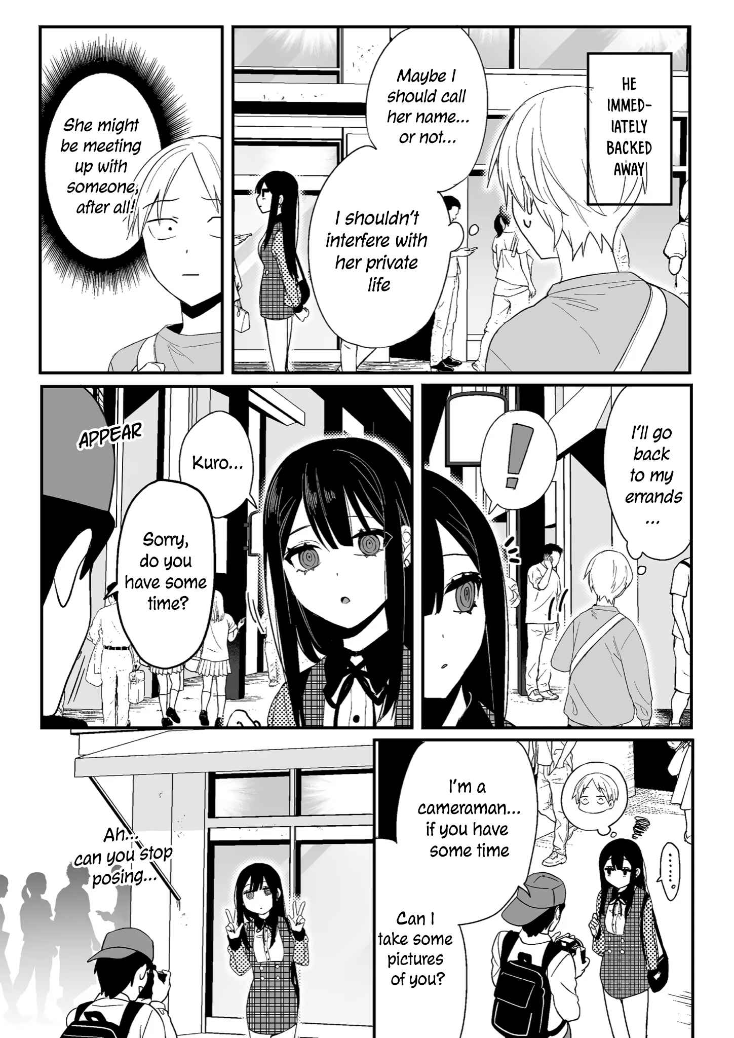 That girl is cute… but dangerous? Chapter 9 page 9