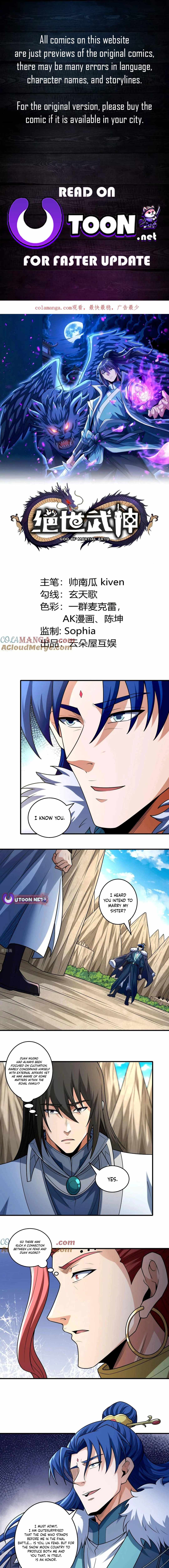 God of Martial Arts (Original Translation) Chapter 820 page 1