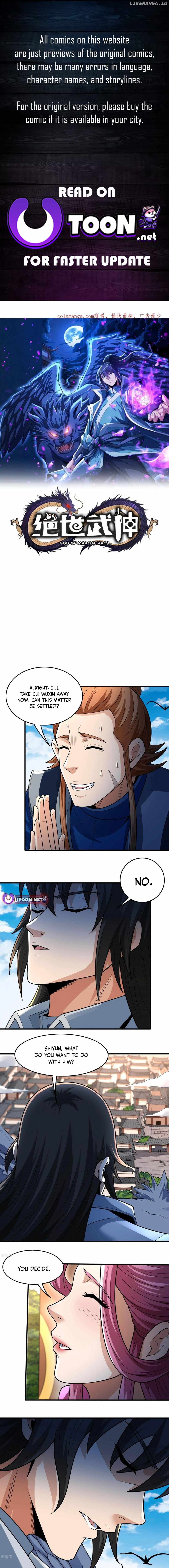 God of Martial Arts (Original Translation) Chapter 837 page 1