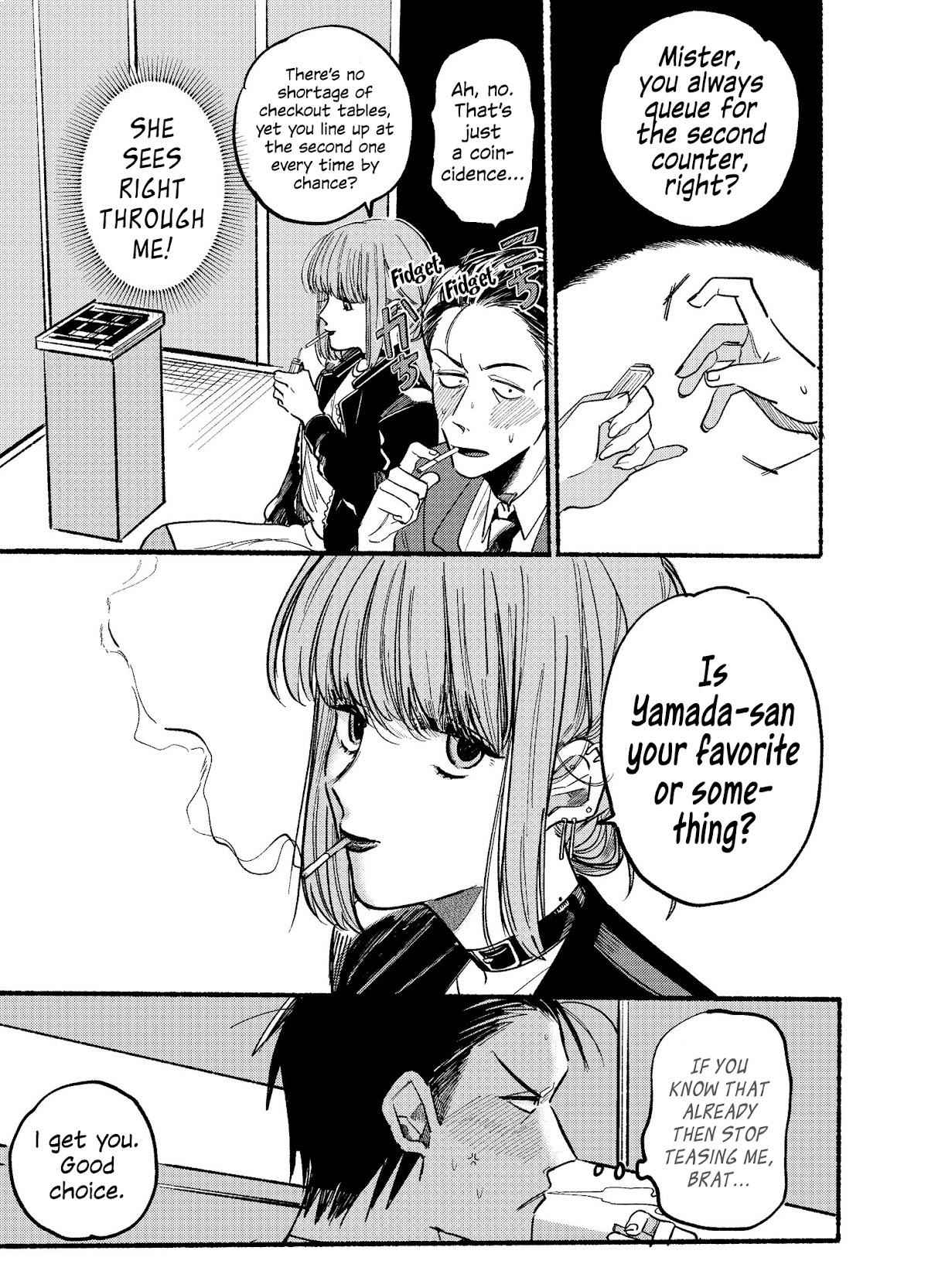 A Story About Smoking at the Back of the Supermarket Chapter 1 page 9