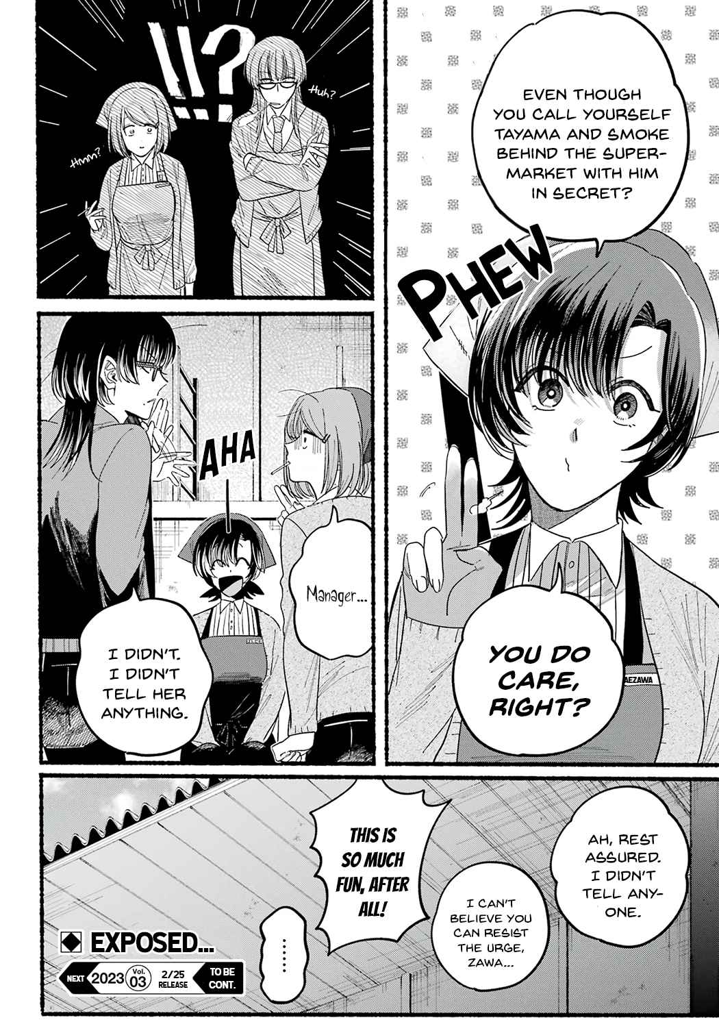 A Story About Smoking at the Back of the Supermarket Chapter 25 page 28