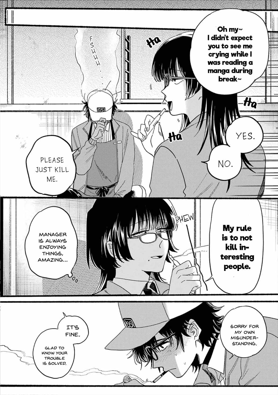 A Story About Smoking at the Back of the Supermarket Chapter 28.5 page 18