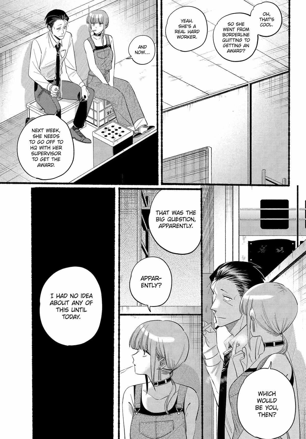 A Story About Smoking at the Back of the Supermarket Chapter 40 page 14