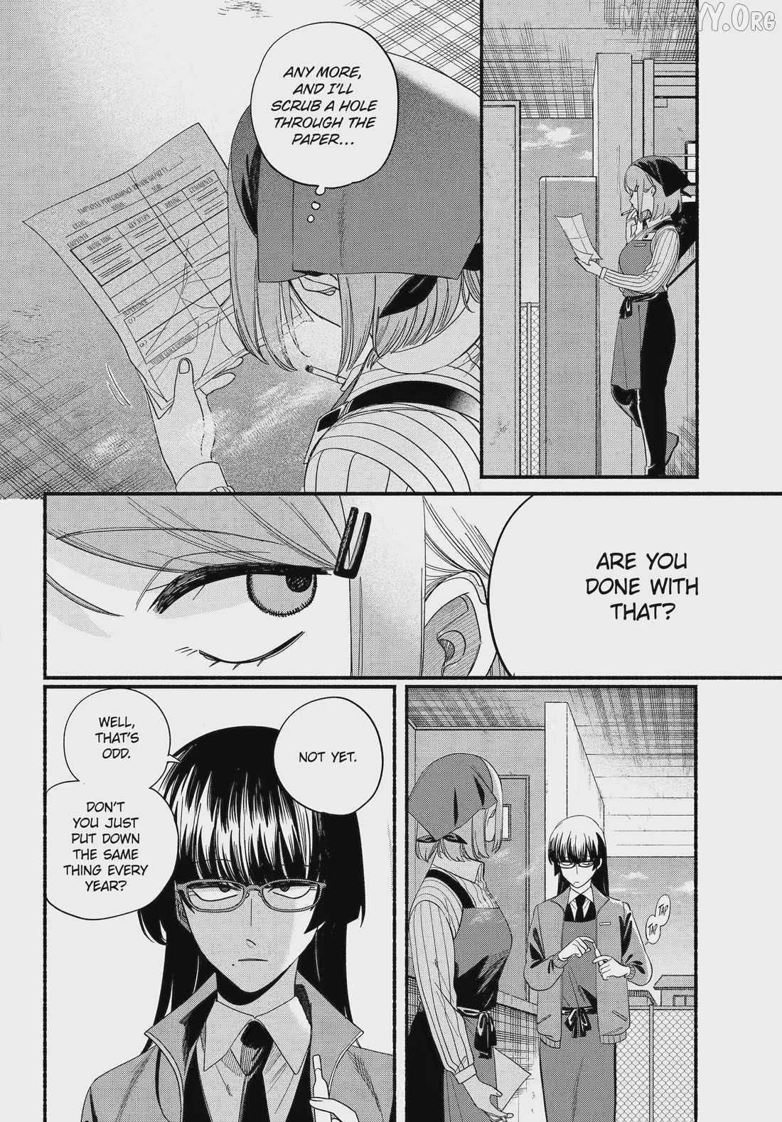 A Story About Smoking at the Back of the Supermarket Chapter 55 page 10