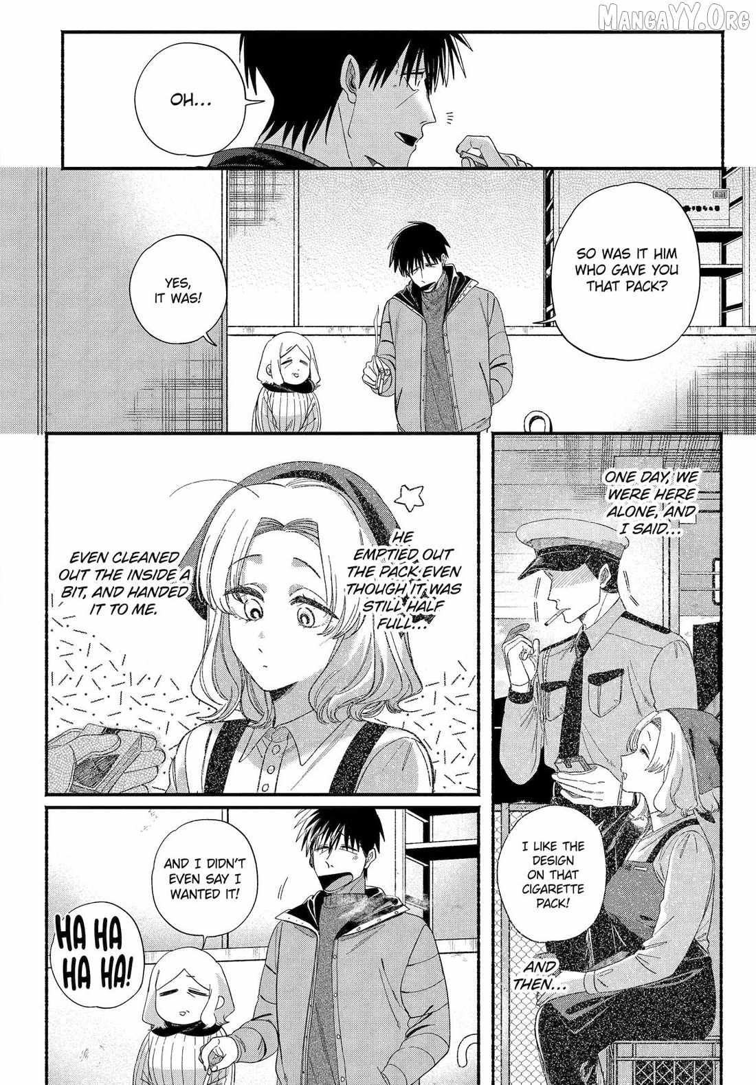 A Story About Smoking at the Back of the Supermarket Chapter 57 page 17