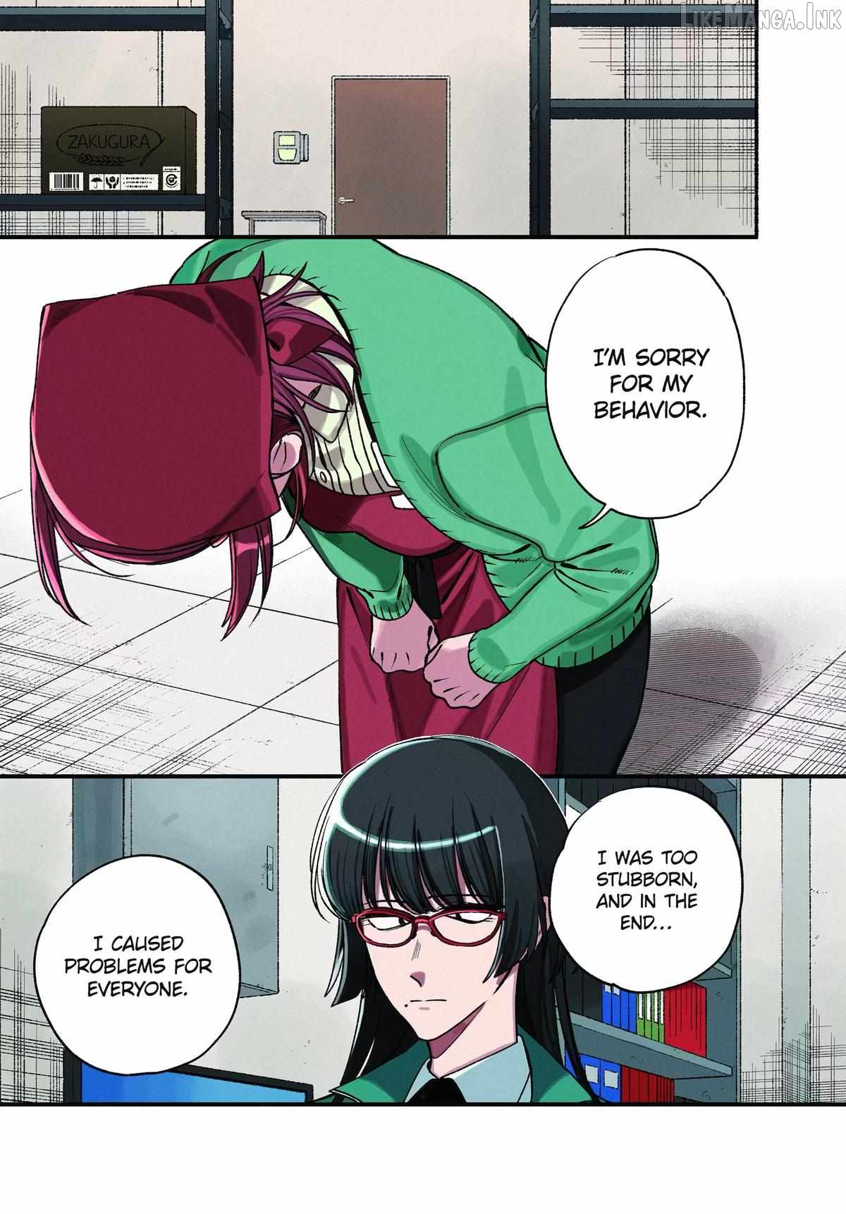 A Story About Smoking at the Back of the Supermarket Chapter 63 page 1