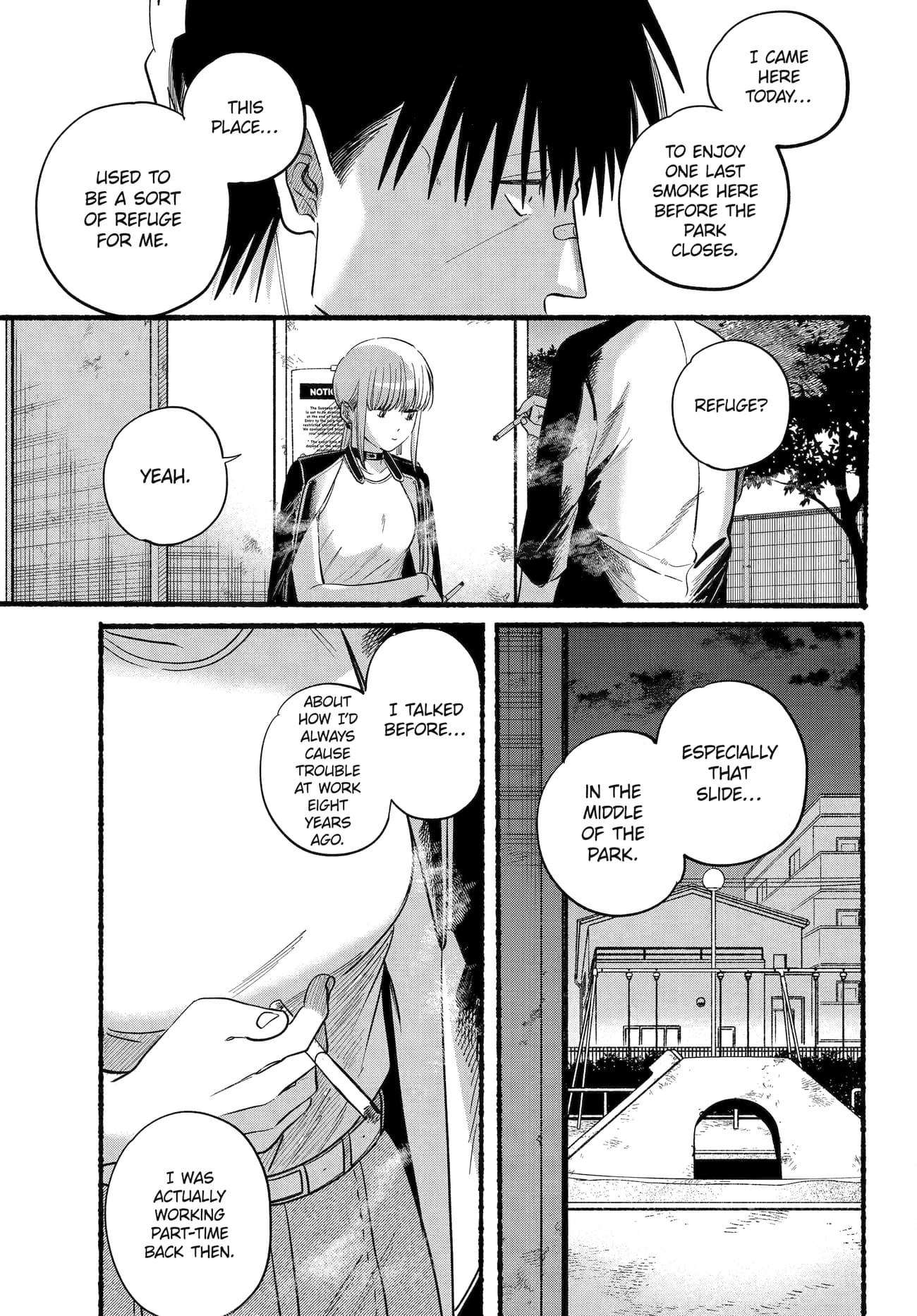 A Story About Smoking at the Back of the Supermarket Chapter 46 page 21