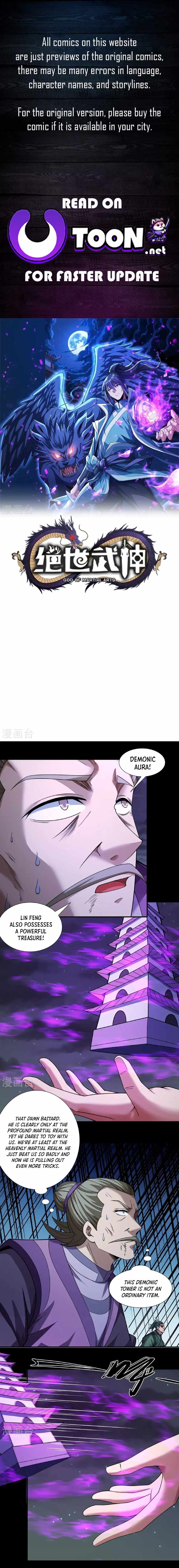 God of Martial Arts (Original Translation) Chapter 975 page 1