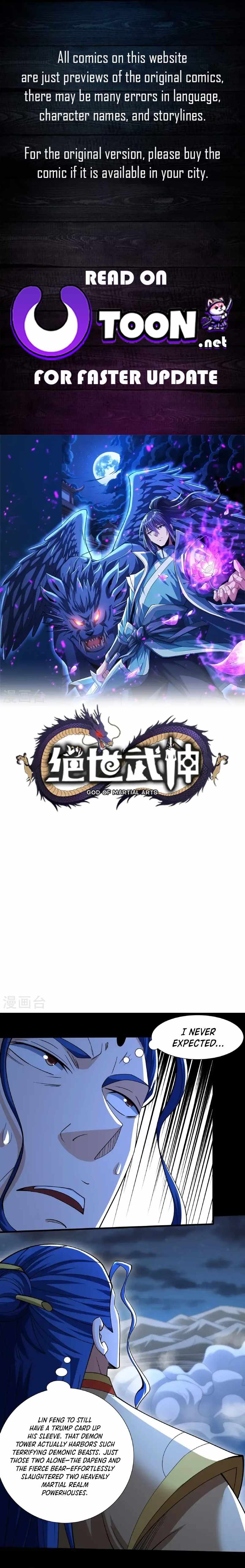 God of Martial Arts (Original Translation) Chapter 976 page 1