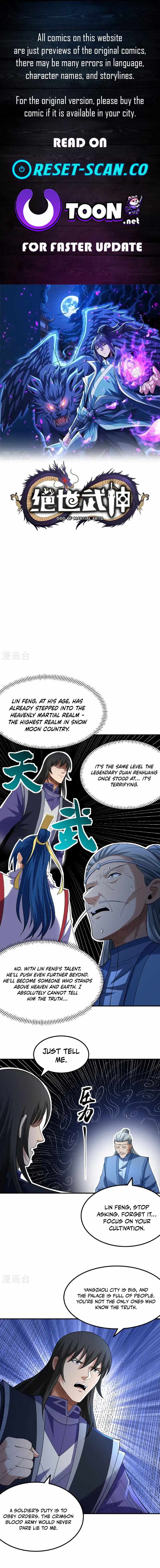 God of Martial Arts (Original Translation) Chapter 1024 page 1