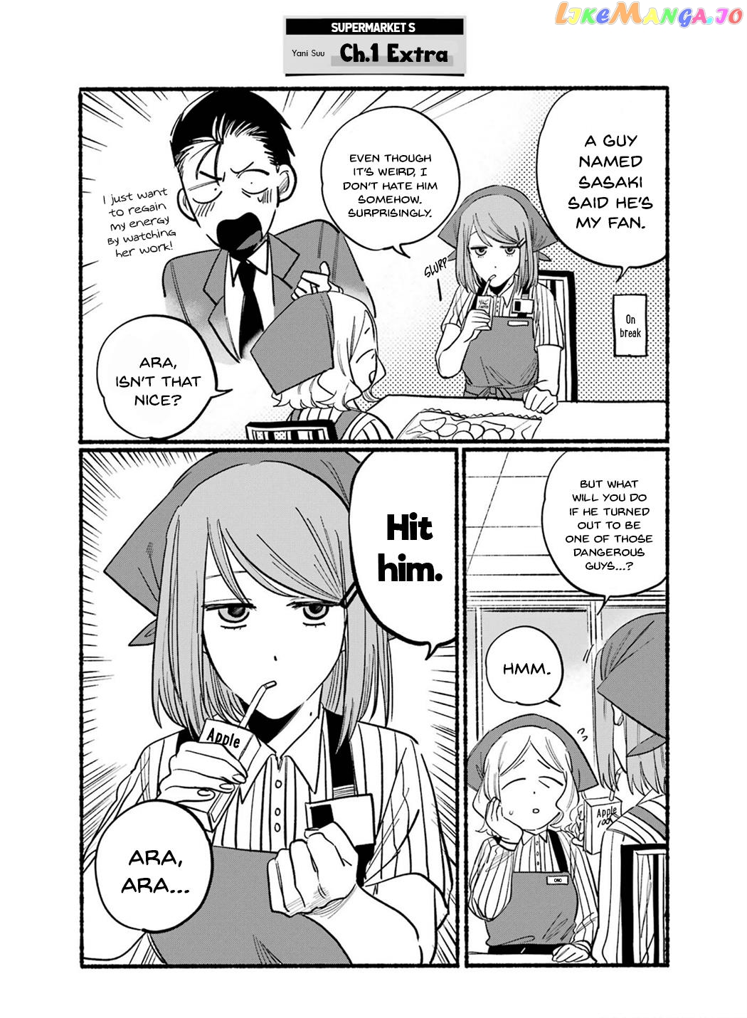 A Story About Smoking at the Back of the Supermarket Chapter 16.6 page 2