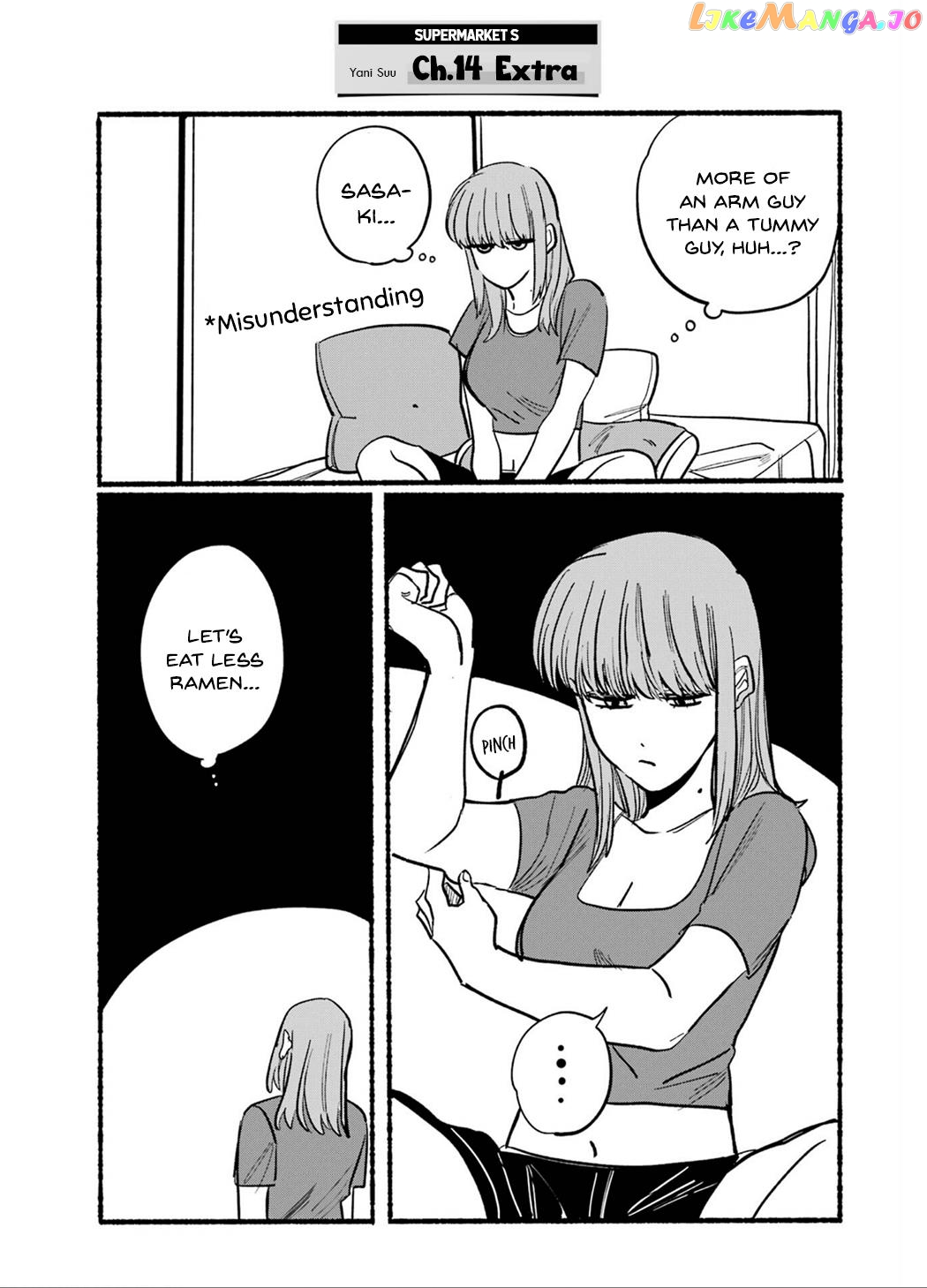 A Story About Smoking at the Back of the Supermarket Chapter 16.6 page 14