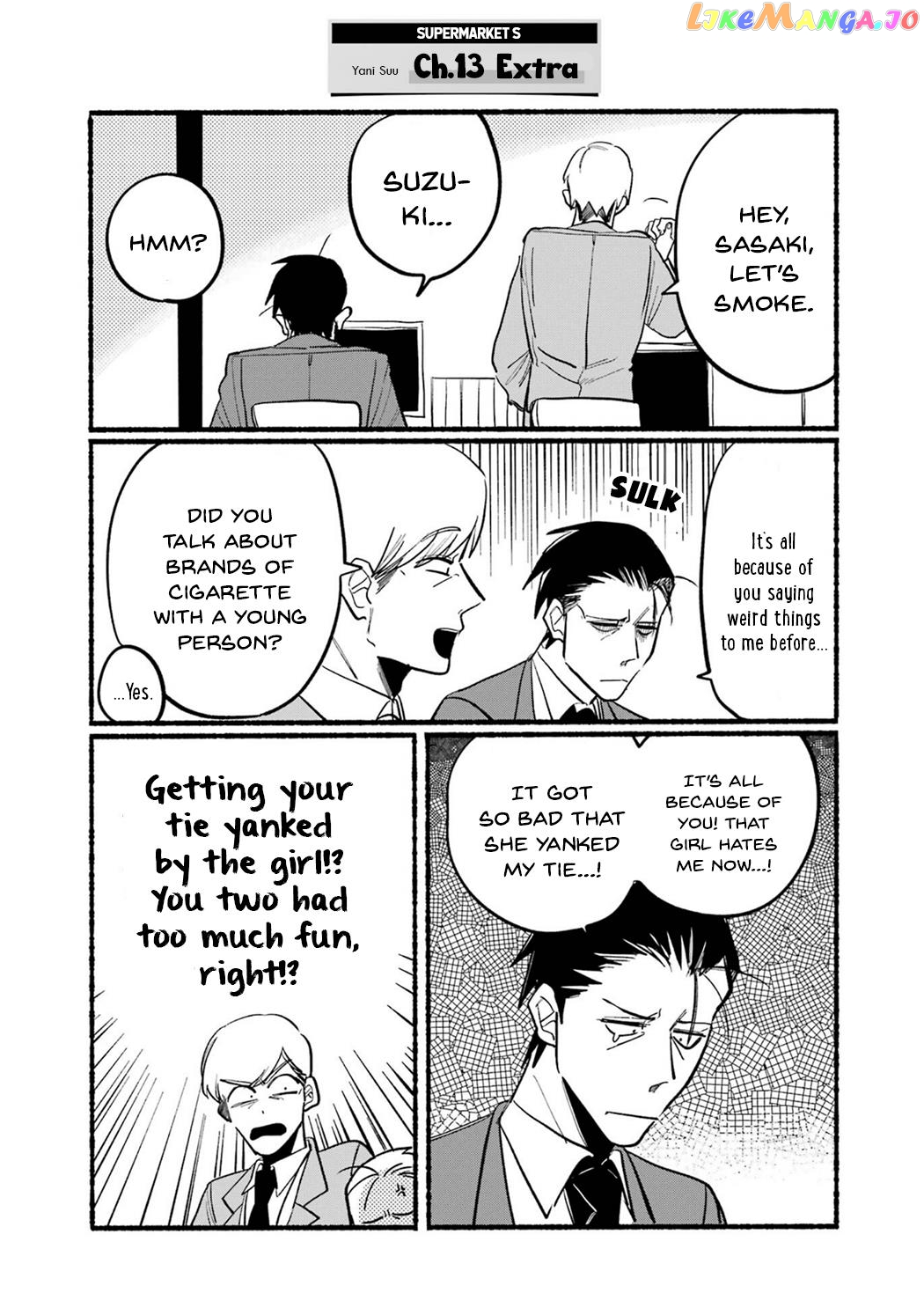 A Story About Smoking at the Back of the Supermarket Chapter 16.6 page 13