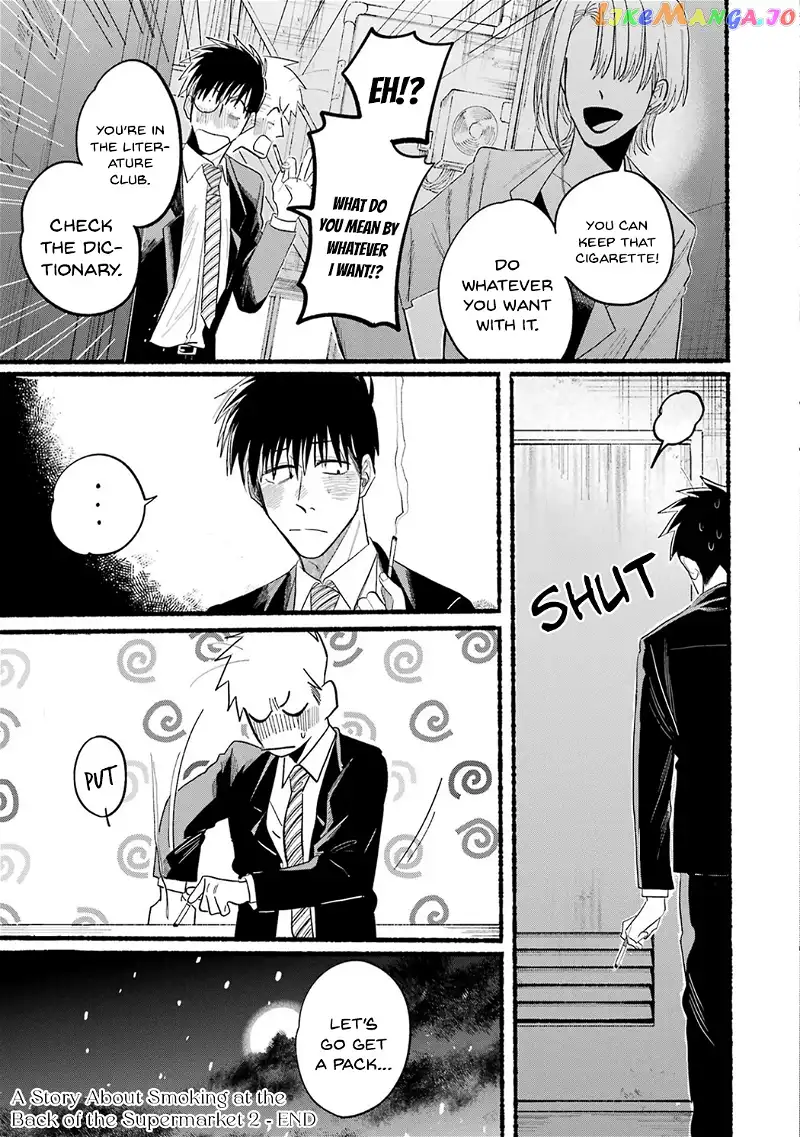 A Story About Smoking at the Back of the Supermarket Chapter 24.6 page 21