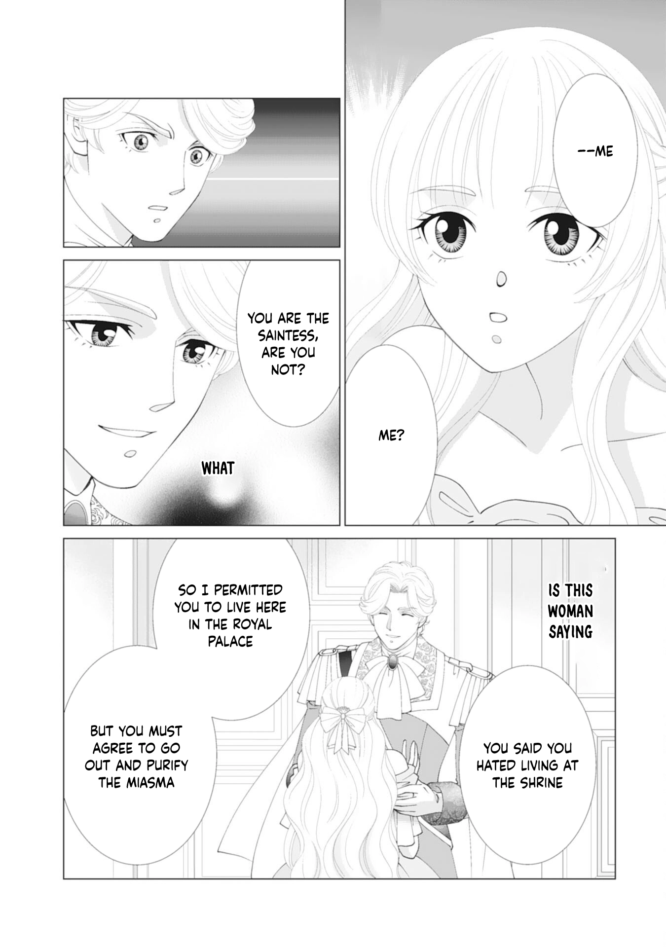 I'll Take You Up on That — The Saintess's Second Chance at Happiness. Chapter 6 page 4
