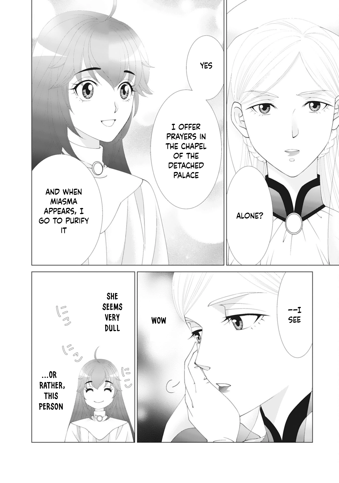 I'll Take You Up on That — The Saintess's Second Chance at Happiness. Chapter 6 page 18