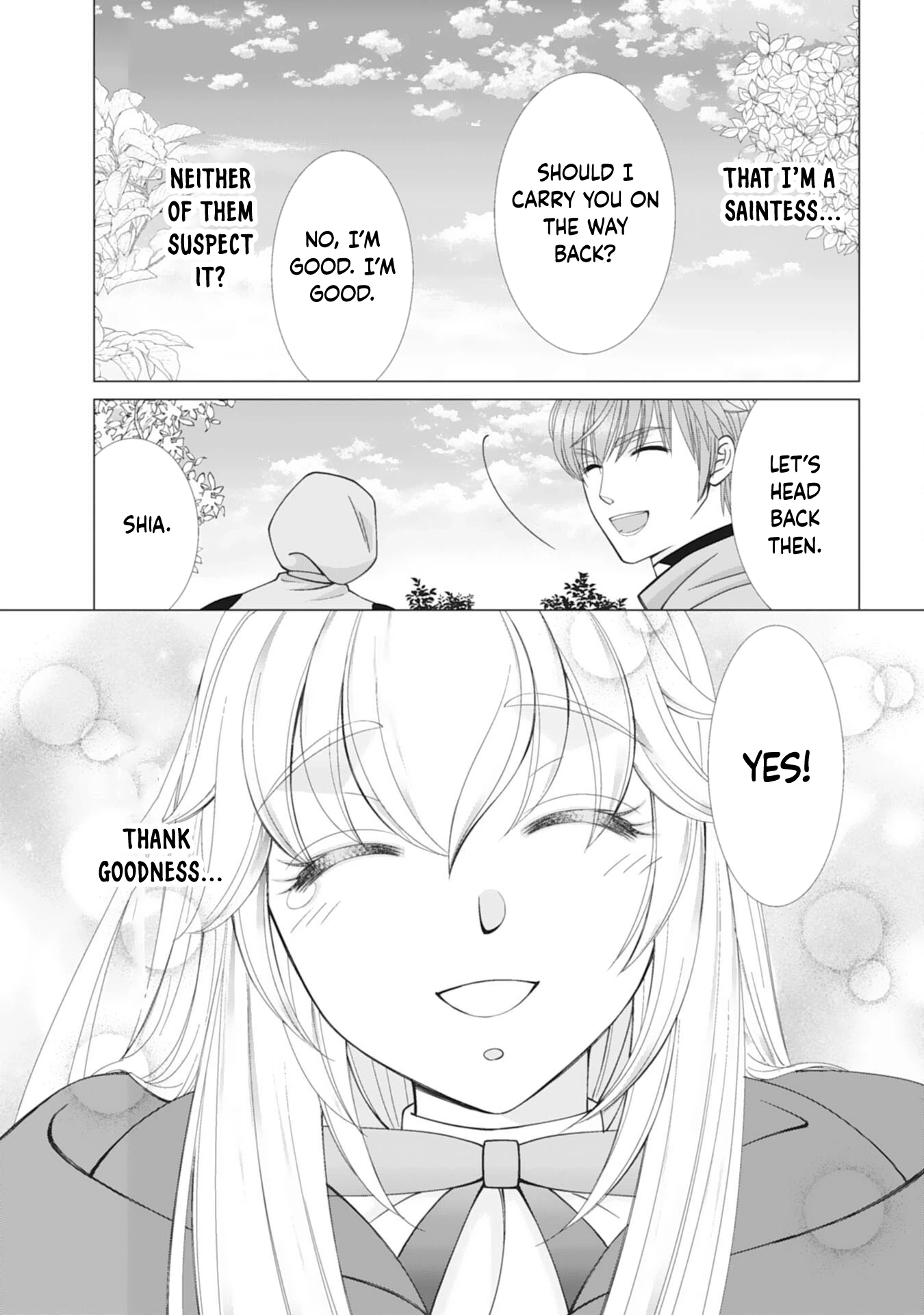 I'll Take You Up on That — The Saintess's Second Chance at Happiness. Chapter 10 page 6