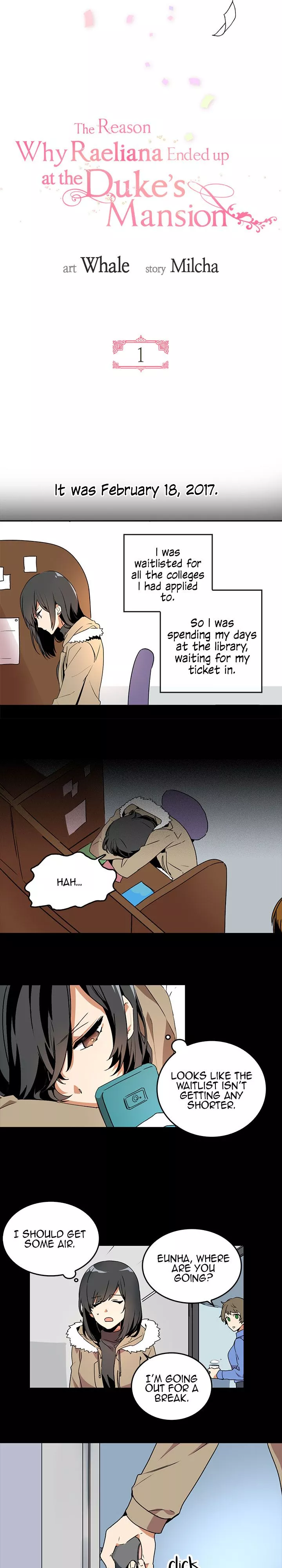 The Reason Why Raeliana Ended up at the Duke's Mansion Chapter 1 page 4