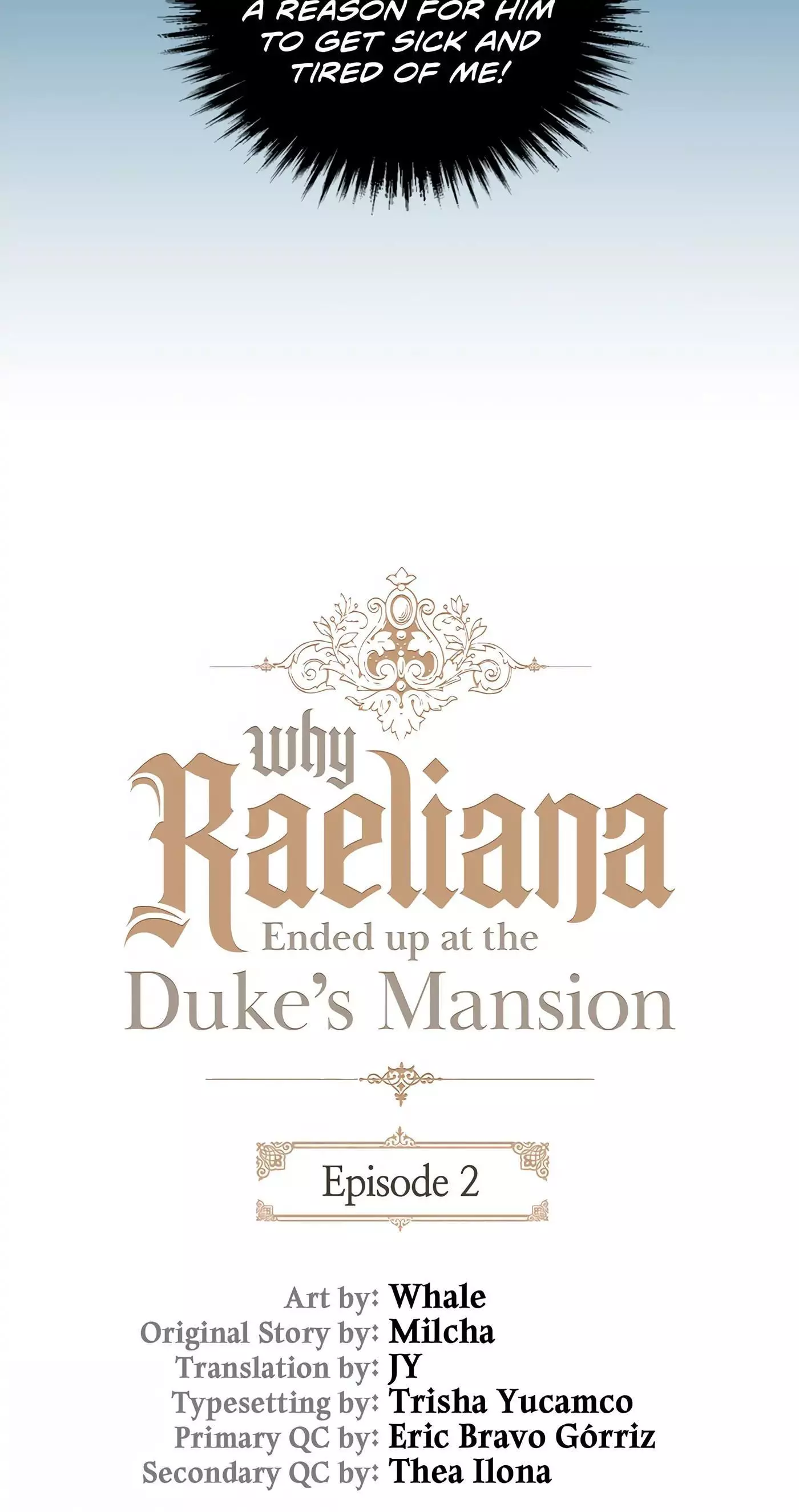 The Reason Why Raeliana Ended up at the Duke's Mansion Chapter 2 page 8